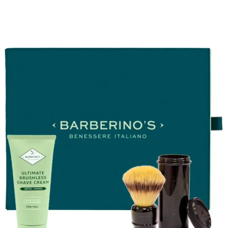 Barberino's - Cool Traveler Set - Set da Viaggio Pennello da Barba Via