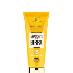 BEER CREAM - Abbronzante alla Birra Viso/Corpo SPF 15 100 ML