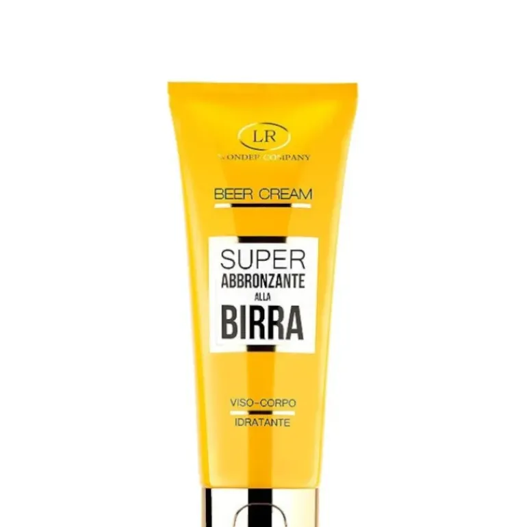 BEER CREAM - Super Abbronzante alla Birra Viso/Corpo 100 ML