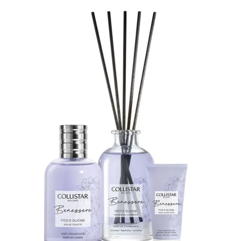 Benessere Fico e Glicine Cofanetto 100 ML Eau de Toilette + 50 ML Burr