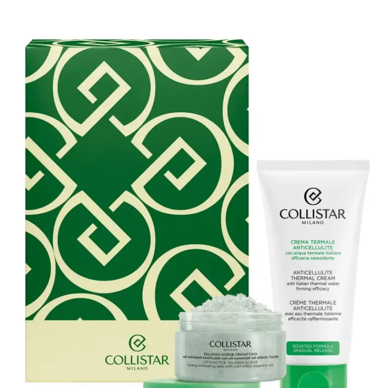 Crema Termale Anticellulite + Talasso Scrub Crioattivo Confezione