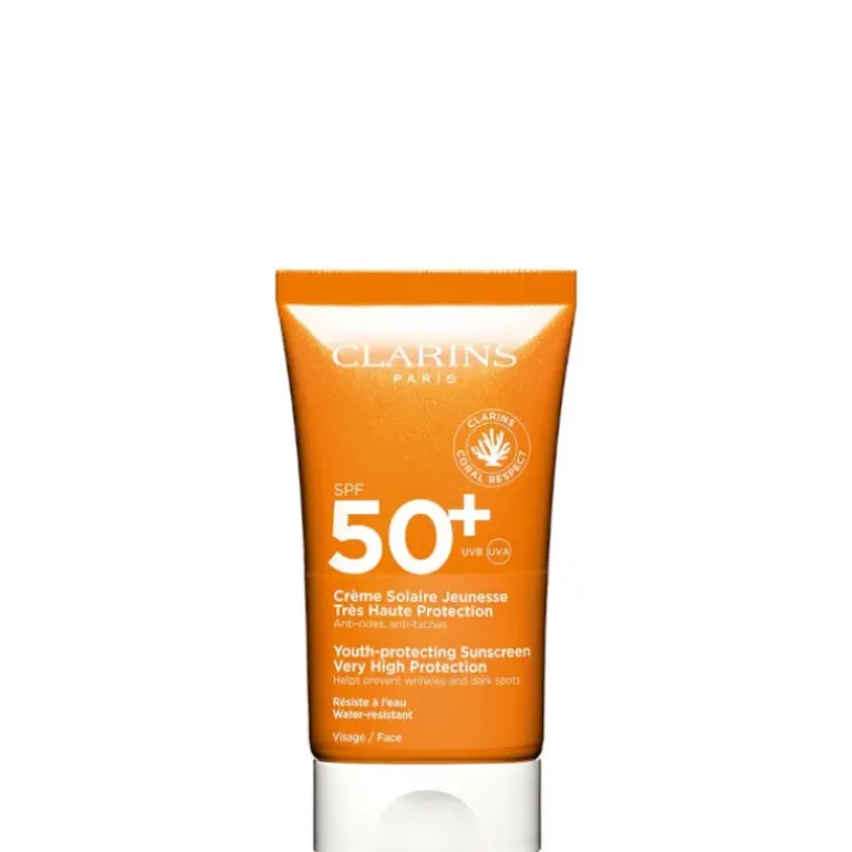 Crème Solaire Jeunesse Très Haute Protection SPF 50+ Visage