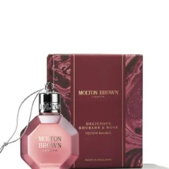 Delicious Rhubarb & Rose Festive Bauble 75 ML