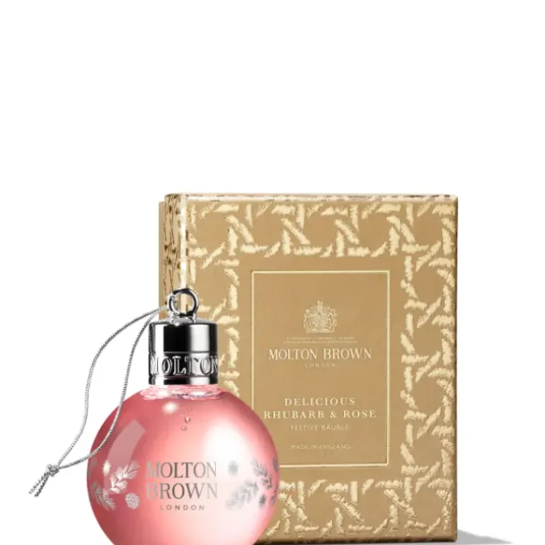 Delicious Rhubarb & Rose Festive Bauble 75 ML