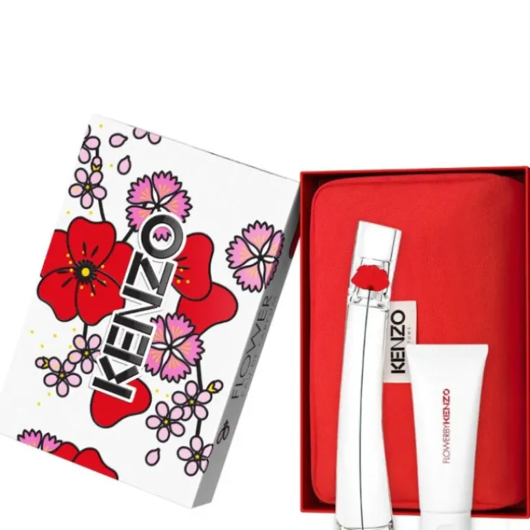 Flower by kenzo EDP Confezione 50 ML Eau de Parfum + 75 ML Body Lotion