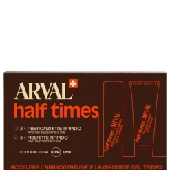 Half Times - SPF 6 3 x 10 ml Abbronzante Rapido + 3 x 10 ml Fissante R