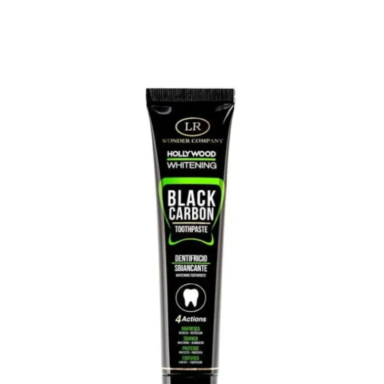 Hollywood Whitening Black Carbon - Dentifricio Sbiancante 75 ML
