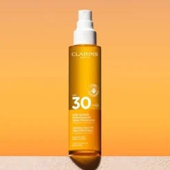 Huile Solaire Embellissante Haute Protection SPF 30