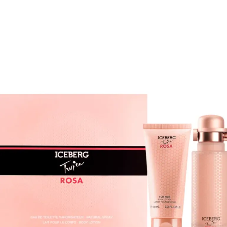 Iceberg Twice Rosa For Her Confezione 125 ML Eau de Toilette + 100 ML