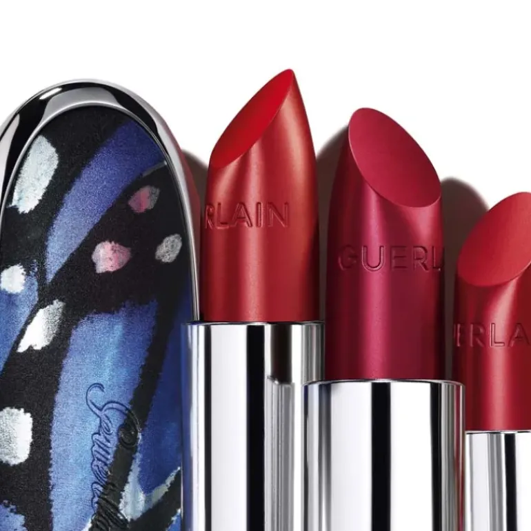 Le Teinte de Rouge à Lèvres Rouge Luxurious Velvet Metal G De Guerlain