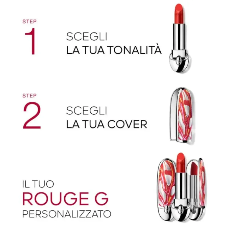 Le Teinte de Rouge à Lèvres Rouge Luxurious Velvet Metal G De Guerlain