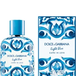 Light Blue Capri In Love Pour Homme Eau de Parfum New