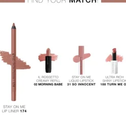 Makeupstudio - Stay On Me Matita Labbra durata 16h