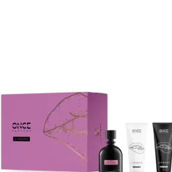 ONCE Perfume Lipsens Confezione 100 ML Eau de Parfum Intense + 100 ML