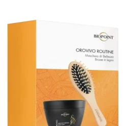 Orovivo Maschera di Bellezza + Brosse in Legno 200 ML Maschera Capelli
