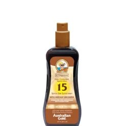 Spray Gels Sunscreen SPF 15 con effetto Bronze 237 ML