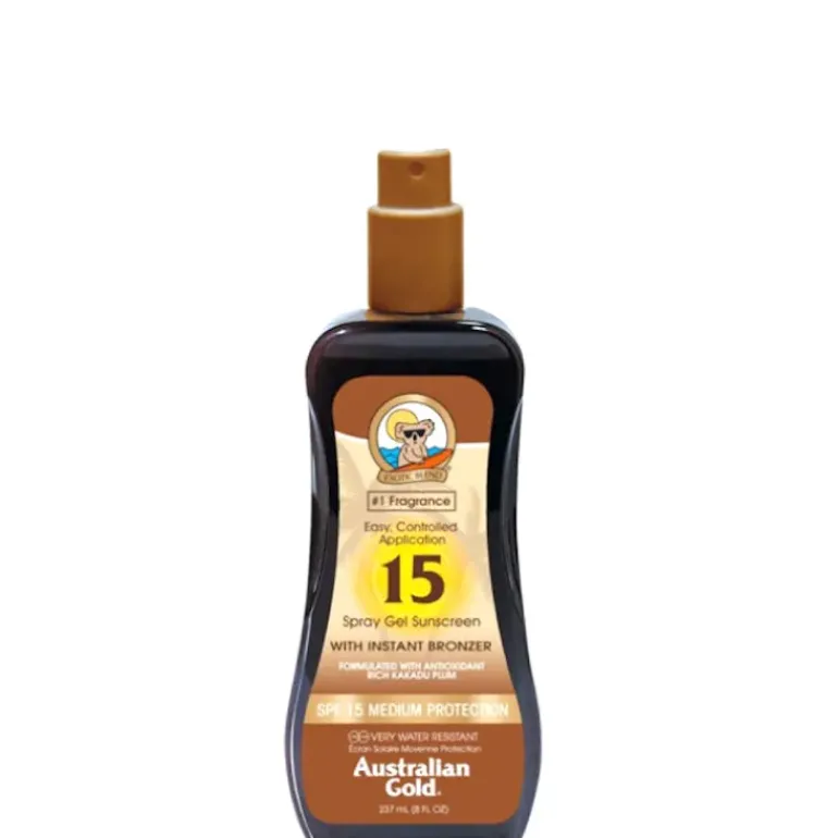 Spray Gels Sunscreen SPF 15 con effetto Bronze 237 ML