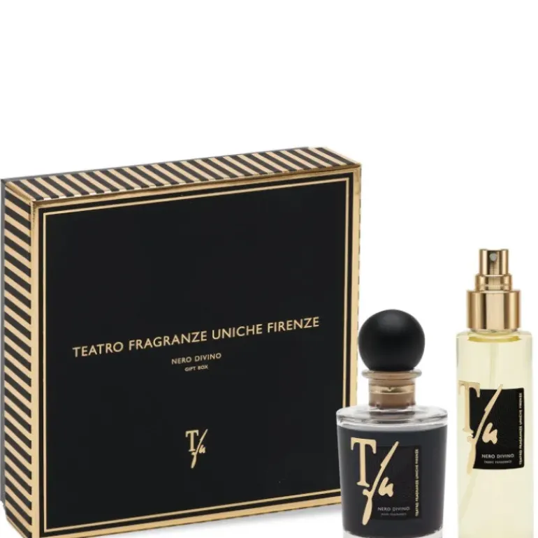 Teatro Fragranze Uniche Nero Divino 100 ML Diffusore con bastoncini +