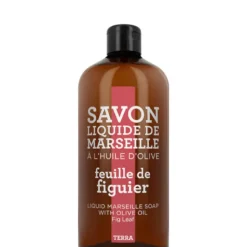 TERRA - Feuille de Figuier Savon Liquide de Marseille Recharge 1000 ML