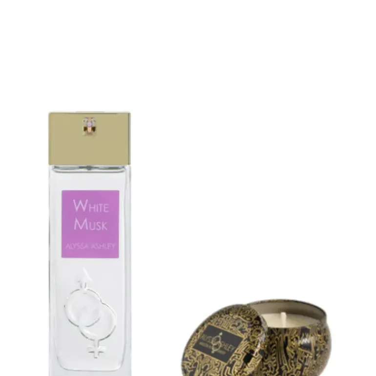 White Musk Confezione 50 ML Eau de Parfum + 110 gr Candela Profumata
