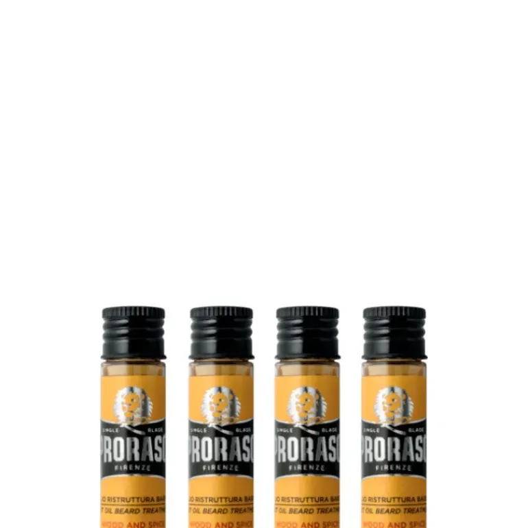 Wood and Spice - Olio Ristrutturante Barba 4 X 17 ML