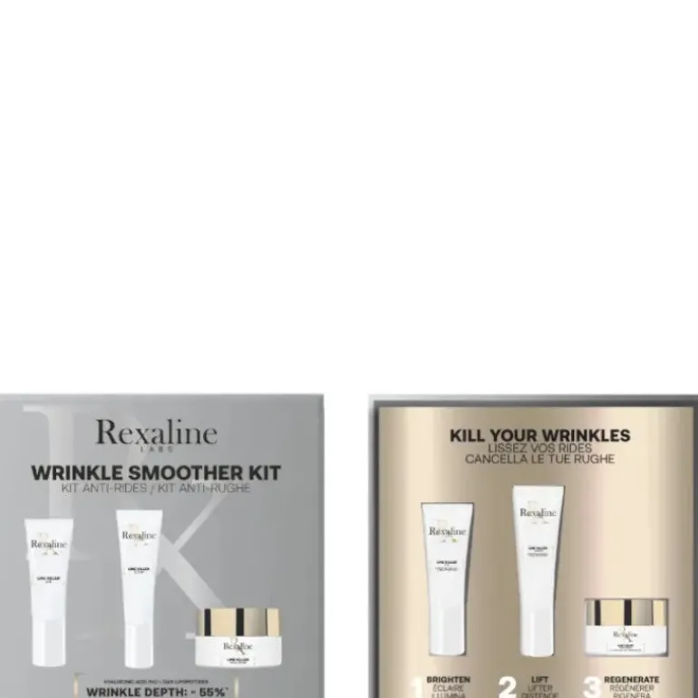 Wrinkle Smoother Kit 20 ML Crema Viso Giorno + 10 ML Siero Viso + 5 ML